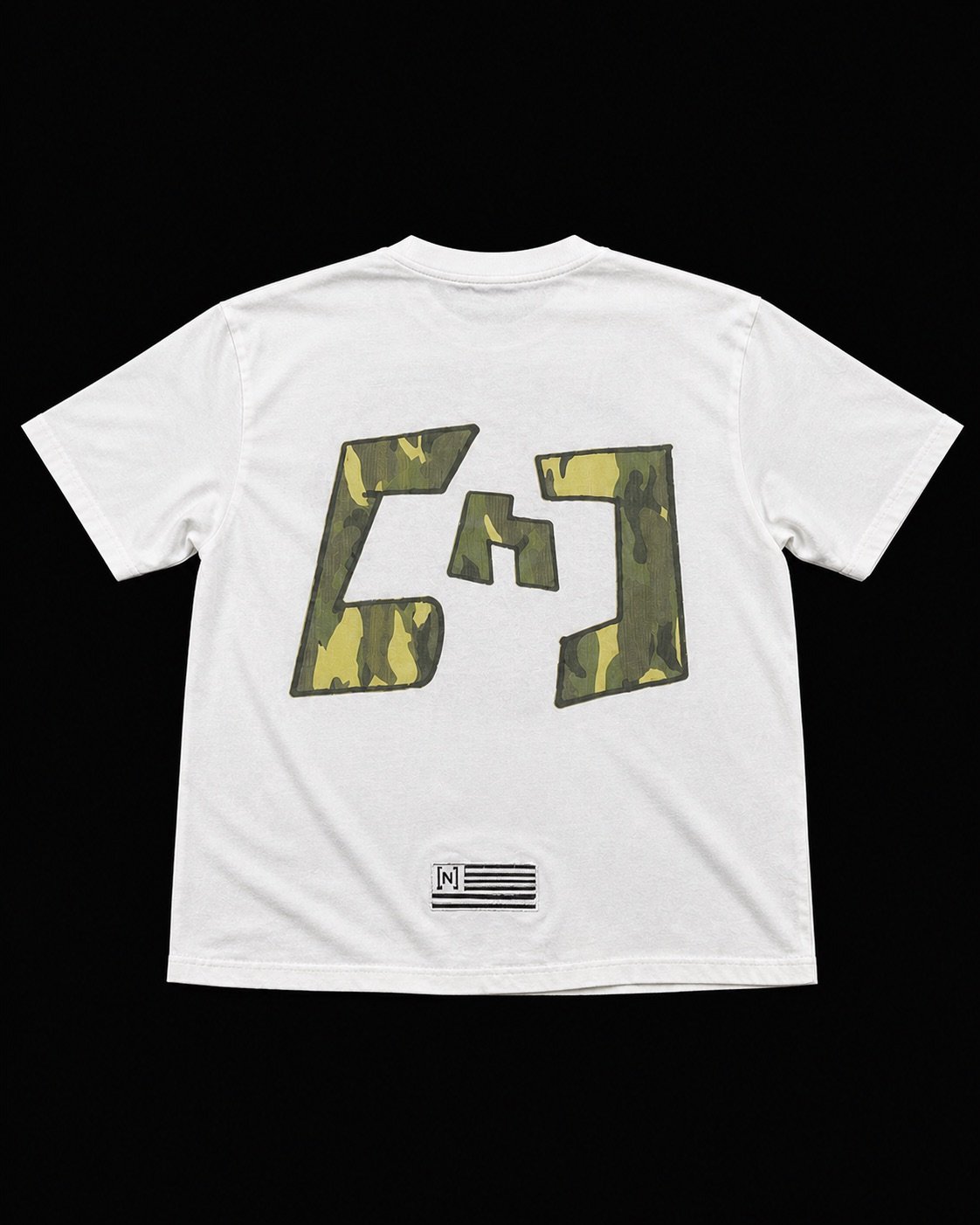 T-Shirt "Controverse" Édition Skate & Fall — Blanc – Image 4