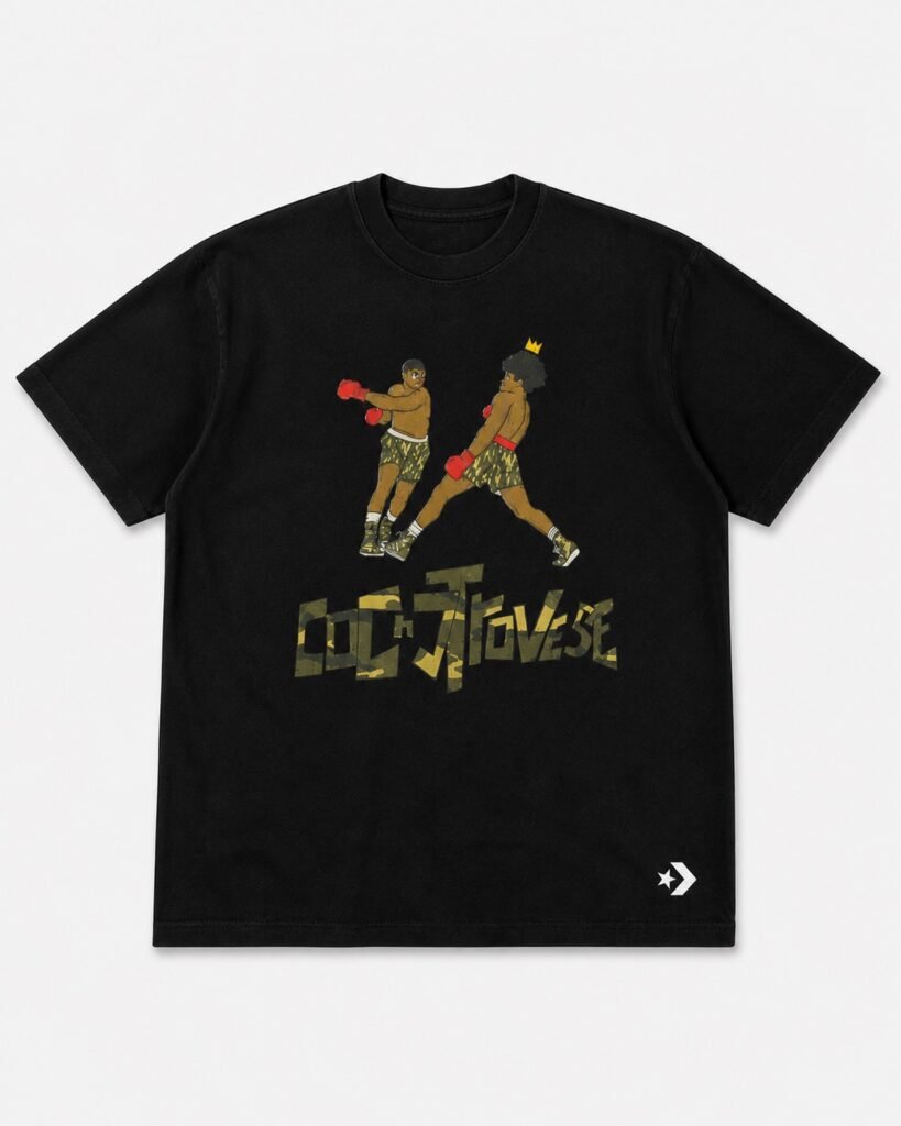 T-Shirt "Controverse" Édition Combat Royal — Noir